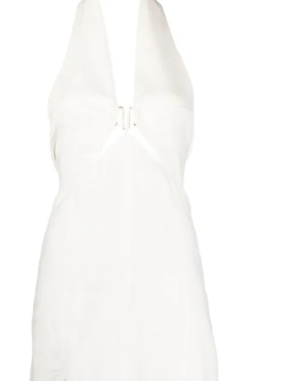 Cult Gaia Rumi Linen Halter Dress
